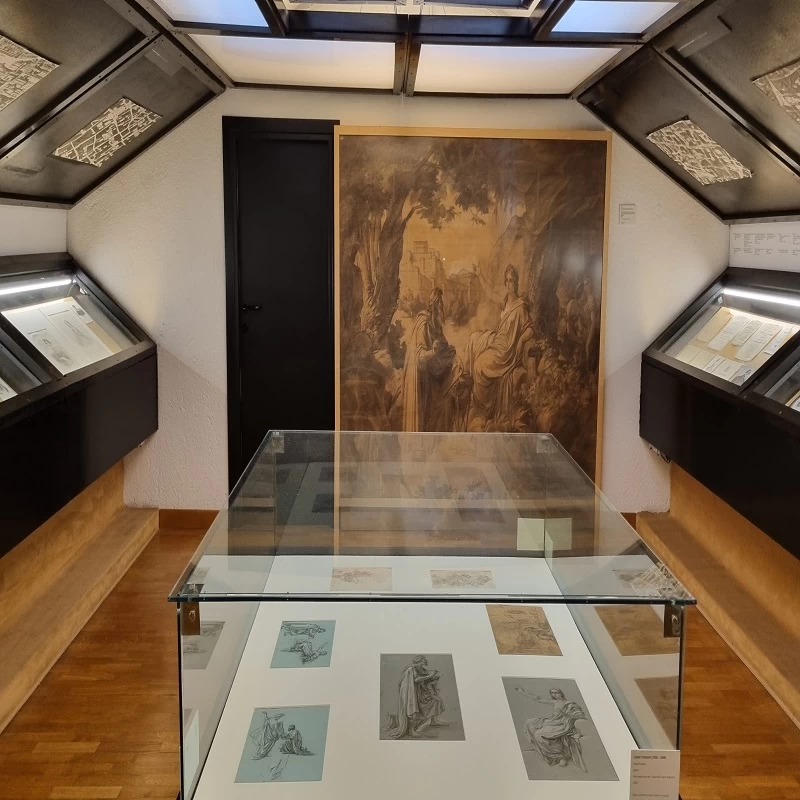 Sala dedicata ai disegni - Museo Capitolino, Roma